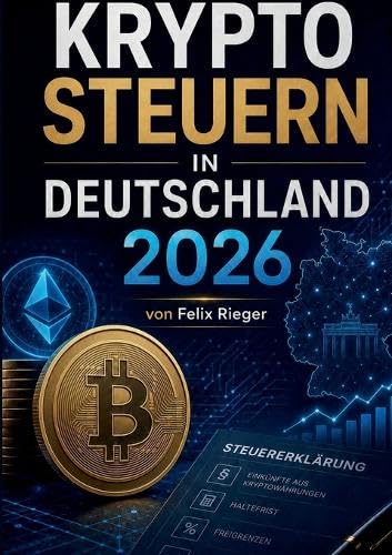 Krypto Steuern in Deutschland 2026: Bitcoin & Co. richtig versteuern: Haltefrist, Freigrenzen, DAC8 und die Steuererklärung Schritt für Schritt von Felix Rieger