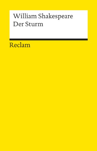Der Sturm von William Shakespeare