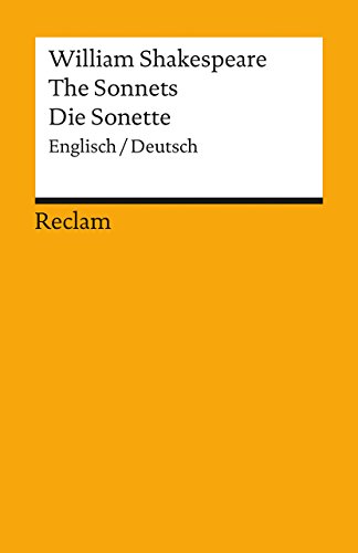 The Sonnets / Die Sonette von William Shakespeare