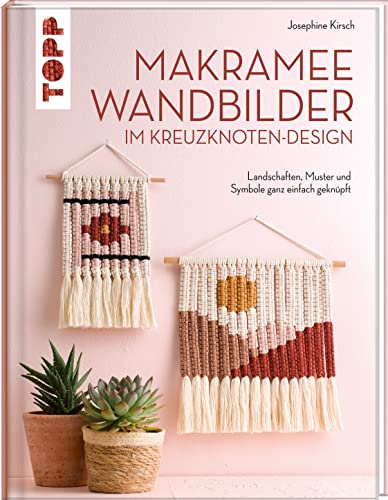 Makramee Wandbilder im Kreuzknoten-Design von Josephine Kirsch