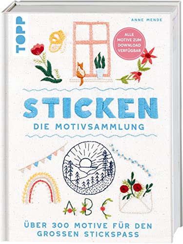 Sticken – Die Motivsammlung von Anne Mende